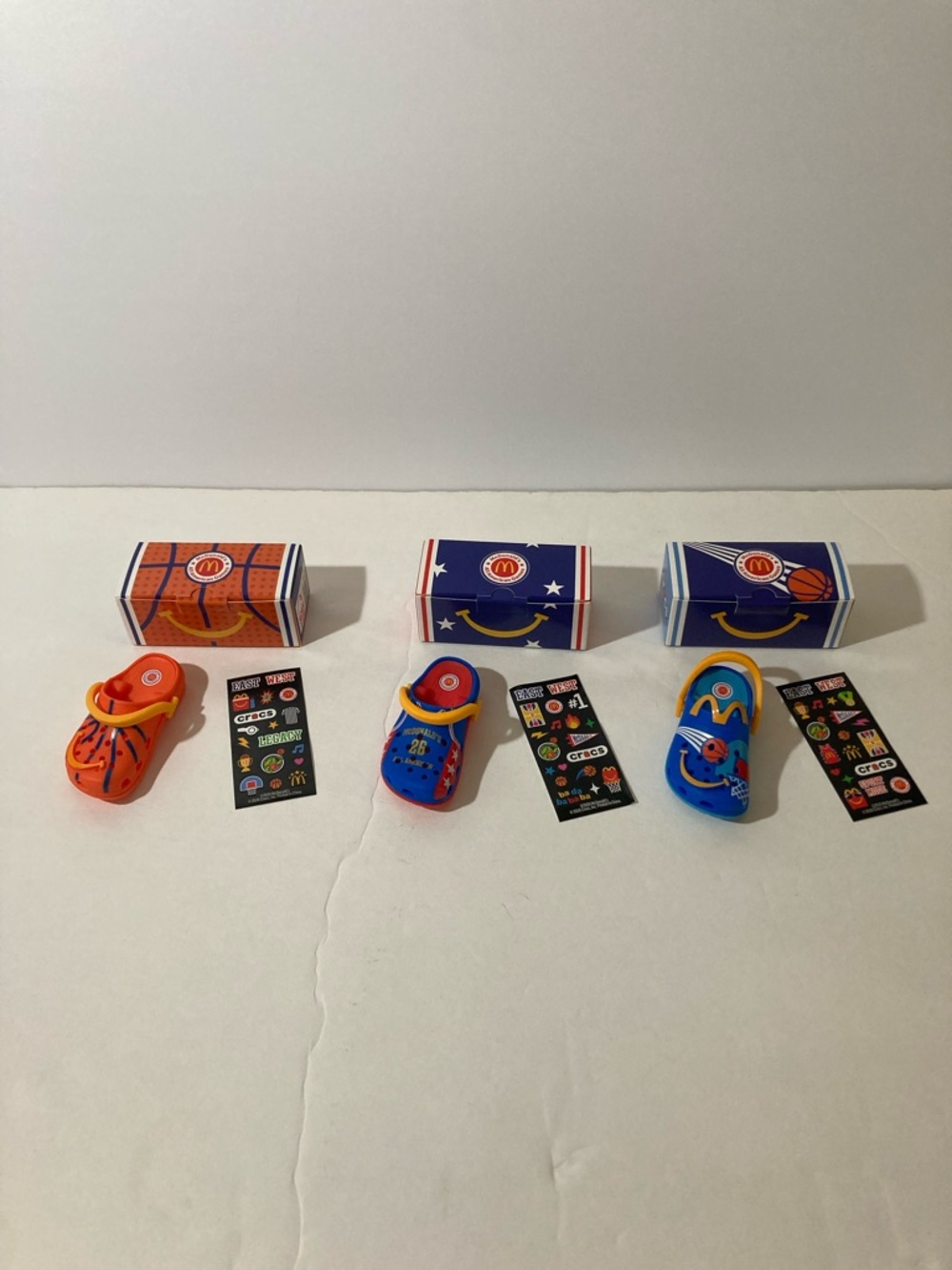 2026 McDonald's All American Mini Crocs Toys